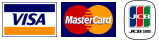 クレジットカードVISA/MASTER/JCB